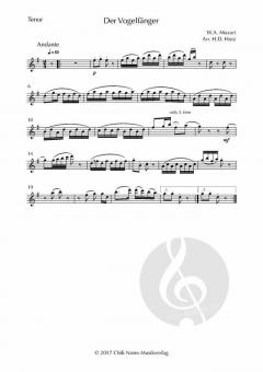 4 Arien aus 'Die Zauberflöte' von Wolfgang Amadeus Mozart 