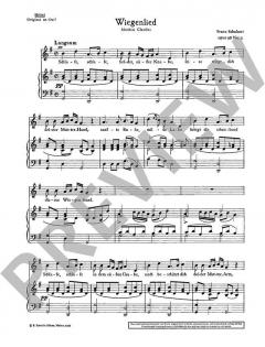 Wiegenlied / Du bist die Ruh von Franz Schubert 