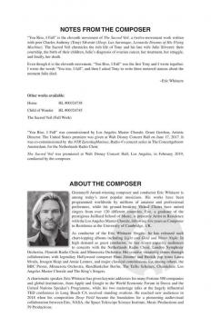 You Rise, I Fall von Eric Whitacre 