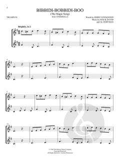 Disney Songs for 2 Trumpets im Alle Noten Shop kaufen