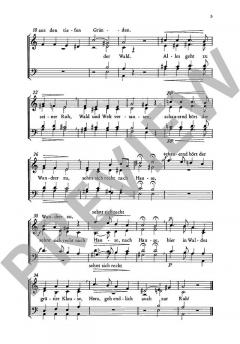 Fünf romantische Chorsätze von Fanny Hensel (Download) 