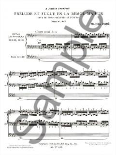 3 Preludes et Fugues Op. 36 Vol. 2 von Marcel Dupre 