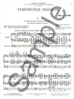 Symphonie Passion Op. 23 von Marcel Dupre 