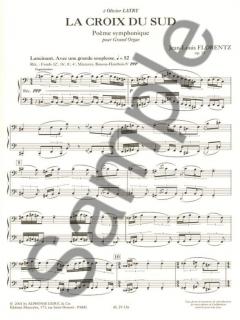 La Croix Du Sud Op. 15 von Jean-Louis Florentz 