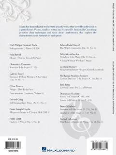 Piano Lessons From Classical Repertoire 