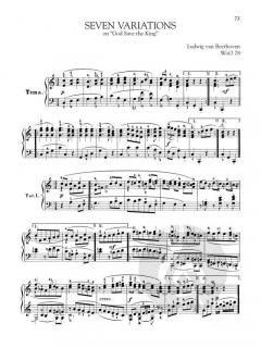 Selected Piano Pieces von Ludwig van Beethoven 