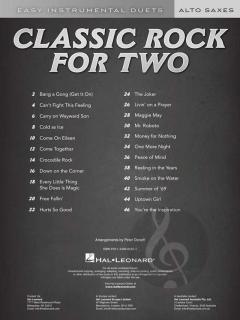 Classic Rock for 2 Alto Saxes 