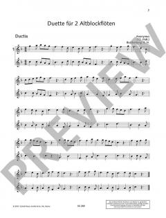 Altblockflöten-Duettbuch (Download) im Alle Noten Shop kaufen
