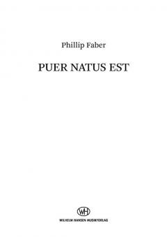 Puer natus est von Phillip Faber 