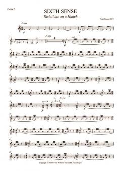 Sixth Sense - Variations On A Hunch von Peter Bruun 
