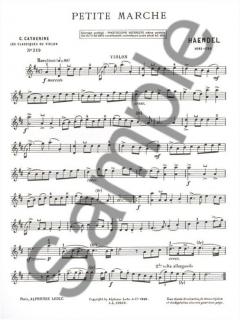 G.F. Handel: Petite Marche von Georg Friedrich Händel 