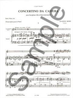 Concertino Da Camera von Jacques Ibert 