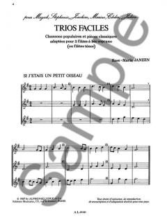 Trios Faciles (Rose-Marie Janzen) 