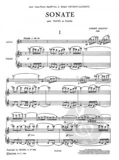 Sonate von André Jolivet 