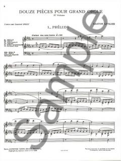 12 Pieces Vol. 1 von Gaston Litaize 