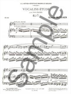 Vocalise Etude No 151 (Olivier Messiaen) 