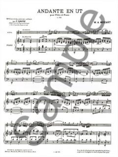 Andante en Ut von Wolfgang Amadeus Mozart 