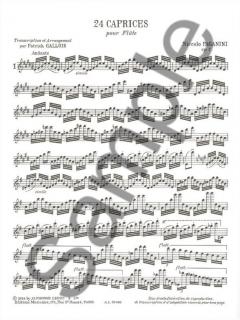 24 Caprices Op. 1 von Niccolò Paganini 