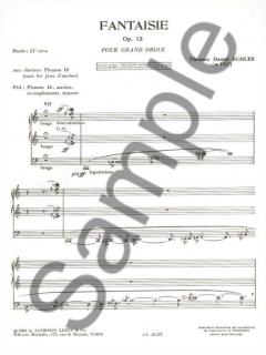Fantaisie Op. 15 von Thomas Daniel Schlee 