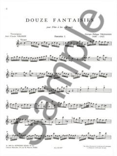 12 Fantaisies (Georg Philipp Telemann) 