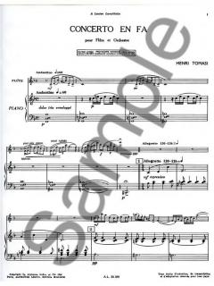 Concerto en Fa von Henri Tomasi 