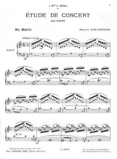 Etude de Concert (Au Matin) 
