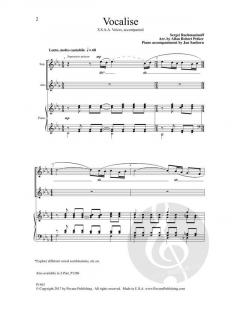 Vocalise von Petker 