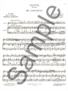 Premiers Solos Concertos - Classiques Nr. 29 von Giovanni Battista Viotti 