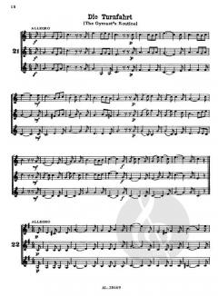 30 Trios von Lillya & Wsurm für 3 Trompeten (Hörner) im Alle Noten Shop kaufen (Partitur)