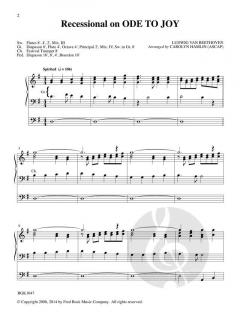 Recessional On Ode To Joy von Ludwig van Beethoven (Download) 