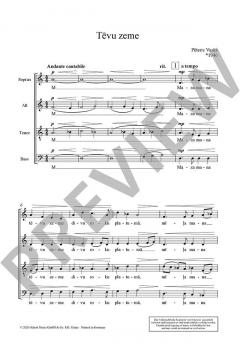 Tēvu zeme von Peteris Vasks (Download) 