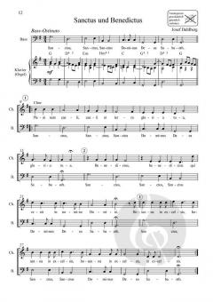 Kanon-Messe von Bohuslaus Czernohorsky 