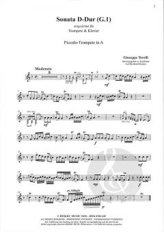 Sonata in D G.1 von Giuseppe Torelli 