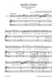 Apollo e Dafne HWV 122 von Georg Friedrich Händel 