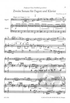 2. Sonate op. 45 von Victor Bruns 