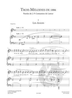 22 Songs von Erik Satie 
