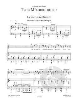 22 Songs von Erik Satie 