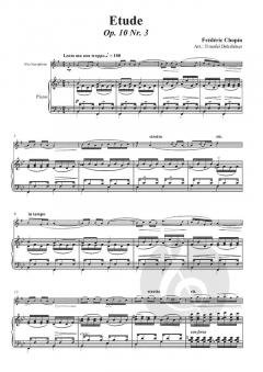 Etude op. 10 Nr. 3 von Frédéric Chopin 