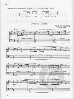 Piano Lessons Level 4 von James Bastien 