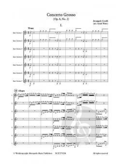 Concerto Grosso op. 6 no. 2 von Arcangelo Corelli 