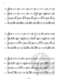 Saxophone Quartet 2 von Walter Baeken 