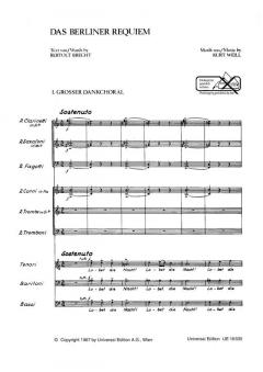 Das Berliner Requiem von Kurt Weill 