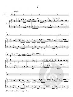 Bassoon Concerto von Georg Philipp Telemann 