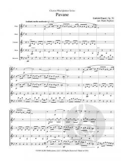 Pavane, Opus 50 von Gabriel Fauré 