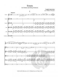Sonata von Camille Saint-Saëns 
