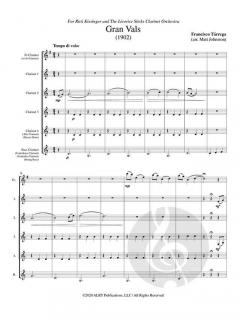 Gran Vals von Francisco Tarrega 
