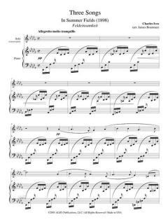 3 Songs von Charles Ives 