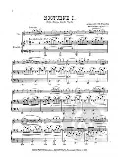 Nocturnes, No. 1-4 von Frédéric Chopin 