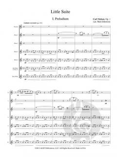 Little Suite, Opus 1 von Carl Nielsen 