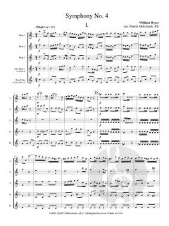 Symphony No. 4 von William Boyce 